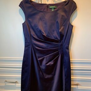 Blue Ralph Lauren knee length dress